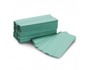 Green C-Fold Hand Towels
